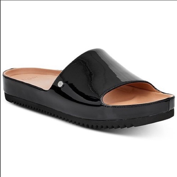 ugg leather slides
